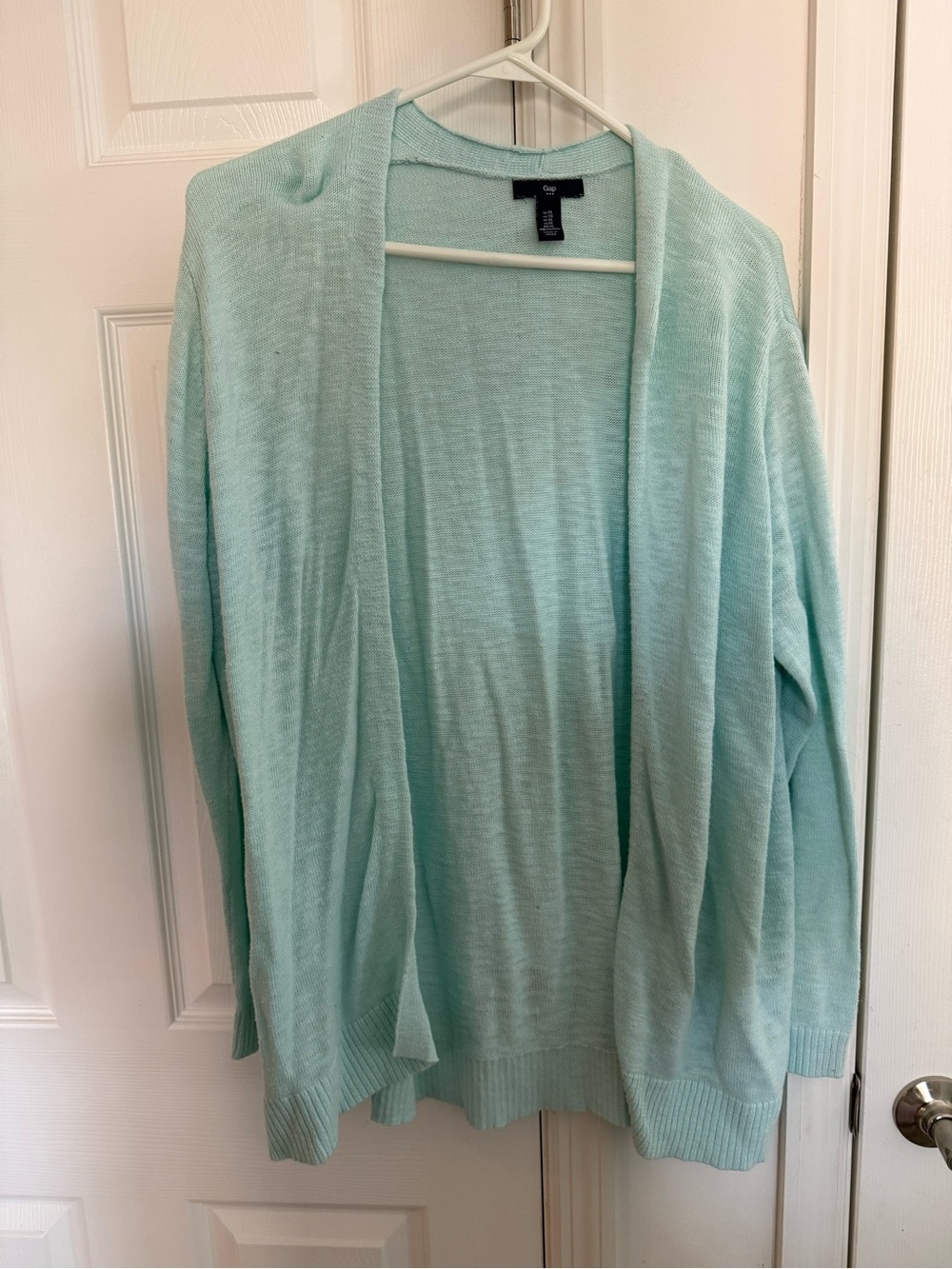 GAP Mint Open-Front Women's Cardigan